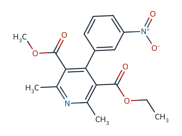 Nitrendipine EP Impurity A chemical structure