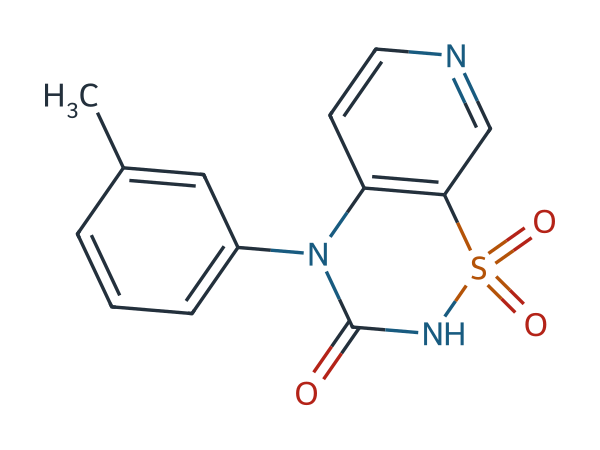 Torasemide EP Impurity A chemical structure