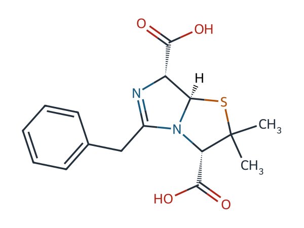 Benzylpenicillin EP Impurity D chemical structure