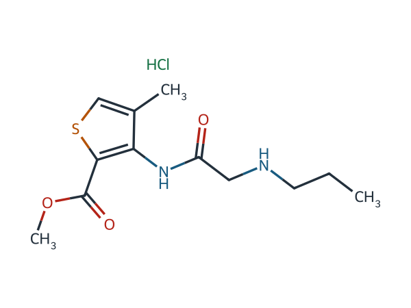 Articaine EP Impurity A HCl chemical structure
