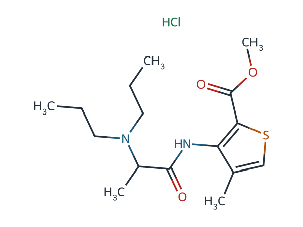 Articaine EP Impurity H HCl chemical structure