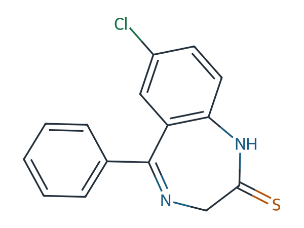 Estazolam Impurity 4 chemical structure