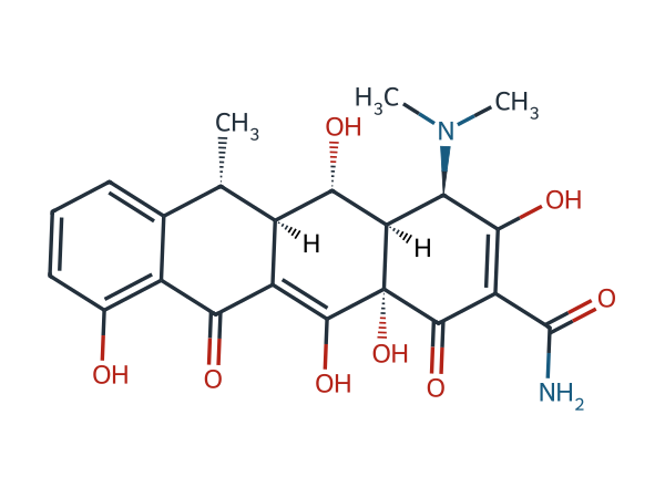 Doxycycline EP Impurity C chemical structure