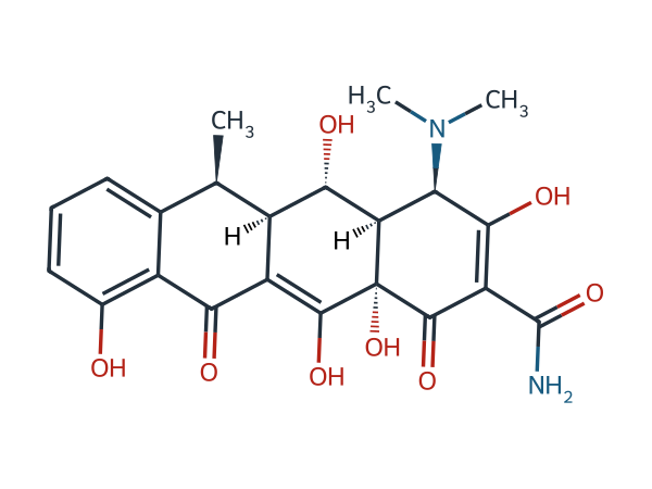 Doxycycline EP Impurity D chemical structure
