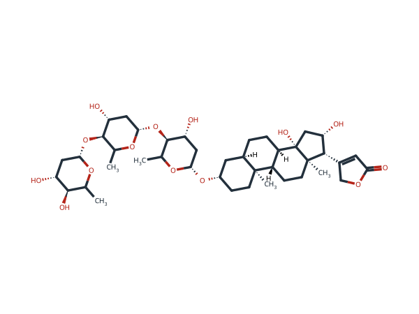 Digoxin EP Impurity B chemical structure