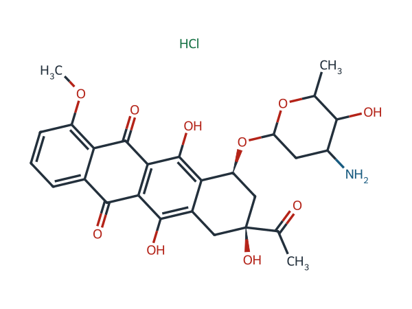 Epirubicin EP Impurity D HCl chemical structure