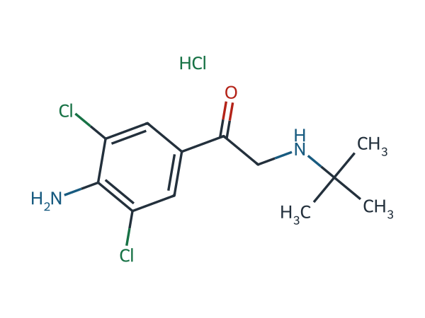 Clenbuterol EP impurity B HCI chemical structure