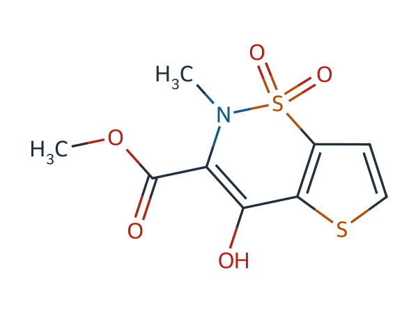 Tenoxicam EP Impurity B chemical structure