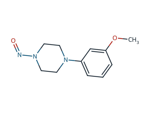 1-(3-Methoxyphenyl)-4-nitrosopiperazine chemical structure