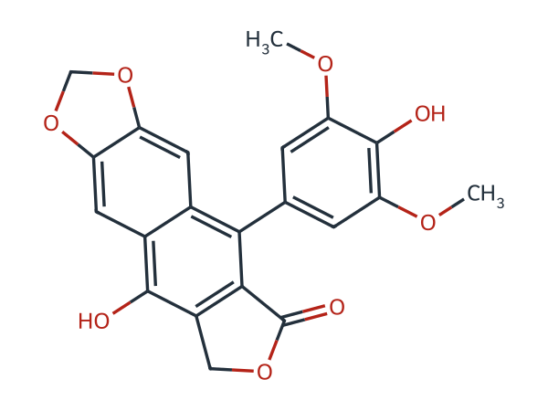 Etoposide EP Impurity P chemical structure