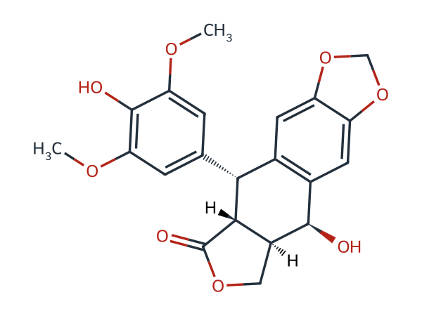 Etoposide EP Impurity E chemical structure