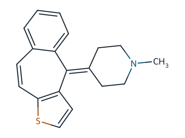 Ketotifen EP Impurity A chemical structure
