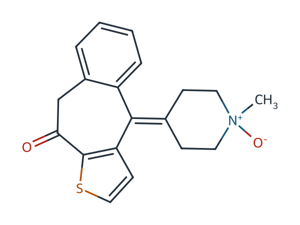 Ketotifen EP Impurity D chemical structure