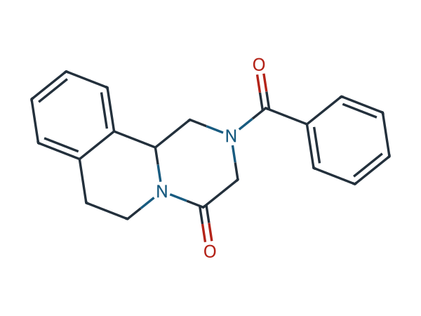 Praziquantel EP Impurity A chemical structure