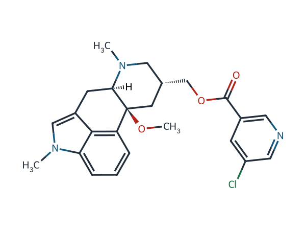 Nicergoline EP Impurity A chemical structure