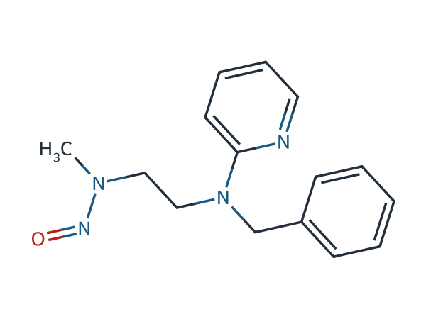 N-Nitroso Pyridbenzamine hydrochloride chemical structure