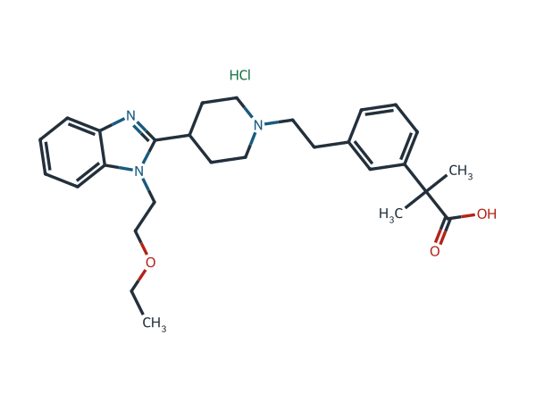 Bilastine Impurity 13 chemical structure
