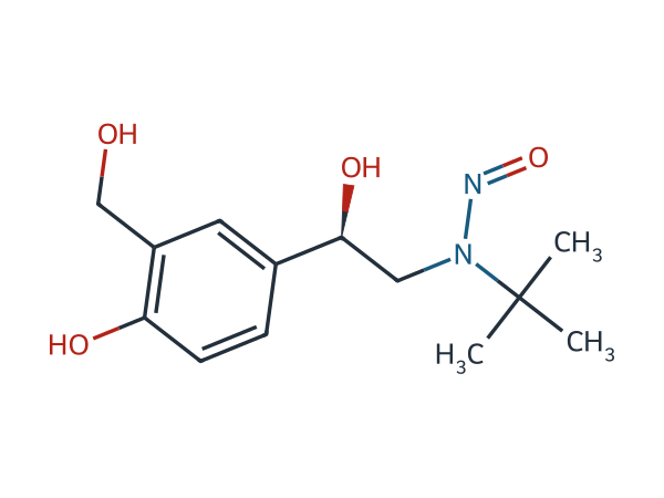 N-Nitroso Levalbuterol chemical structure
