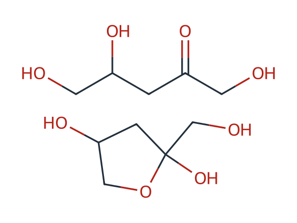 Lactulose Impurity F chemical structure