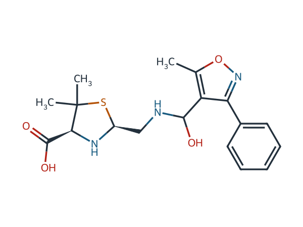 Oxacillin EP Impurity D chemical structure