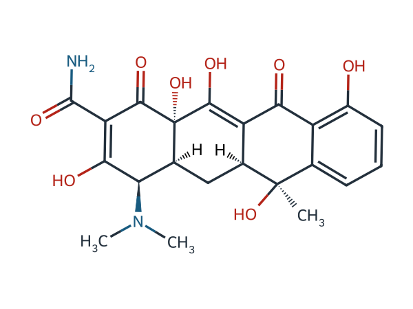 Tetracycline EP Impurity A chemical structure