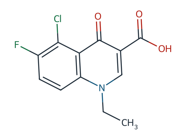 Pefloxacin EP Impurity H chemical structure