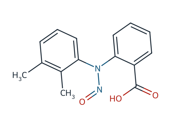 N-2,3-Xylyl-N-Nitrosoanthranilic Acid chemical structure