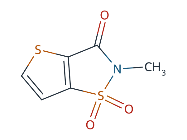 Tenoxicam EP Impurity E chemical structure