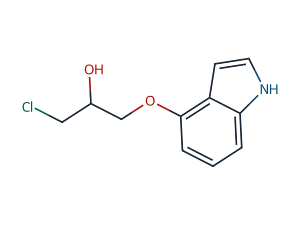 Pindolol EP Impurity F chemical structure