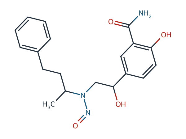 N-Nitroso Labetalol (Mixture of Diastereomers) chemical structure