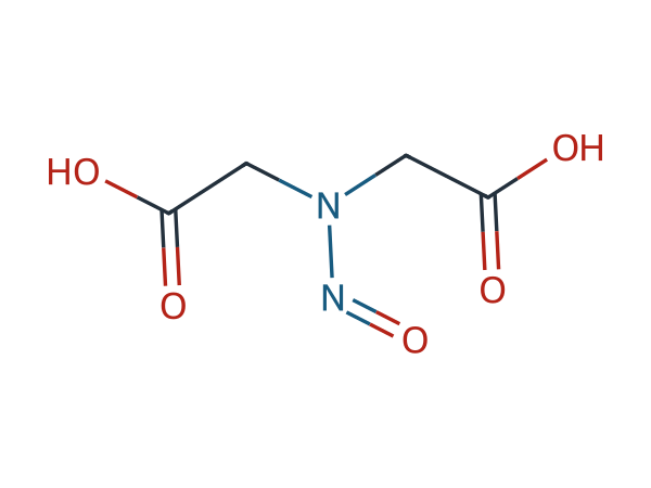 2,2'-(nitrosoazanediyl)diacetic acid chemical structure
