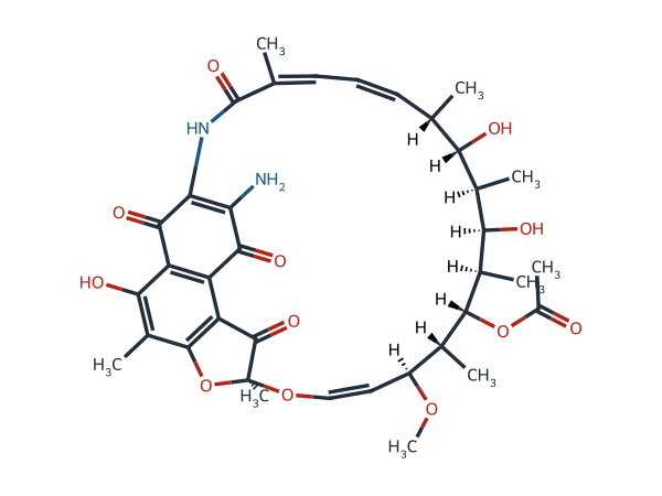 Rifabutin EP Impurity B chemical structure