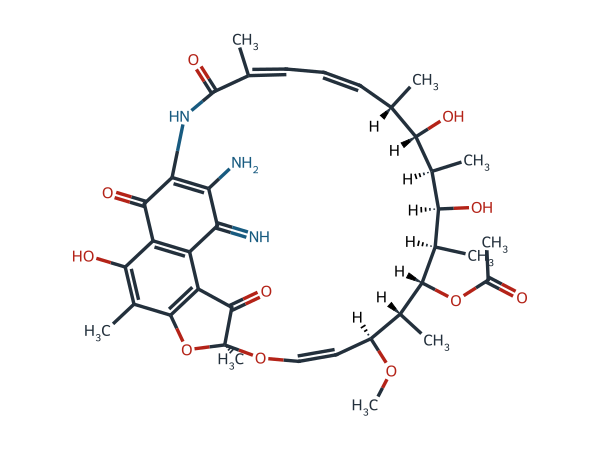 Rifabutin EP Impurity D chemical structure