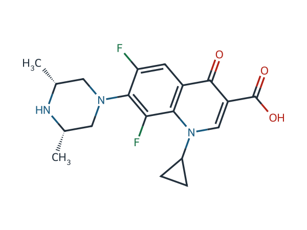 Orbifloxacin EP Impurity C chemical structure