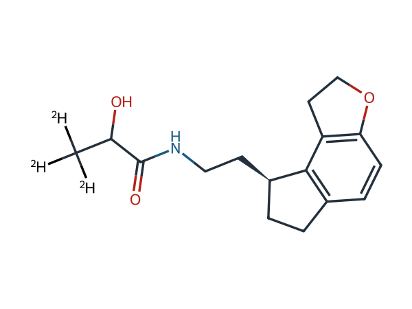 Ramelteon Metabolite M-II-d3 (Mixture of R and S at the Hydroxy Position) chemical structure
