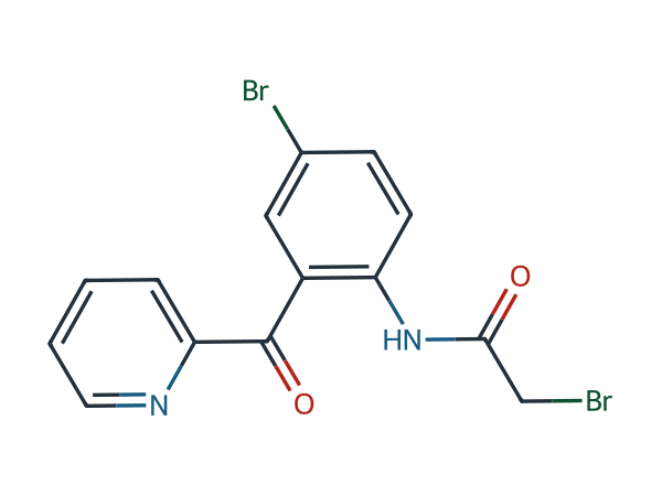 Bromazepam EP Impurity E chemical structure