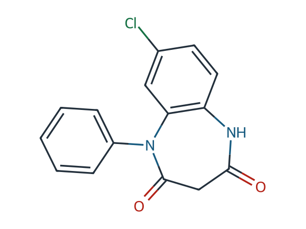 Clobazam EP Impurity A chemical structure
