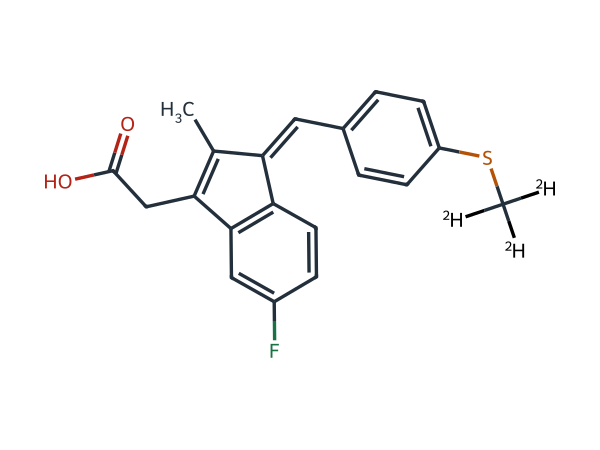 Sulindac EP Impurity C-d3 chemical structure