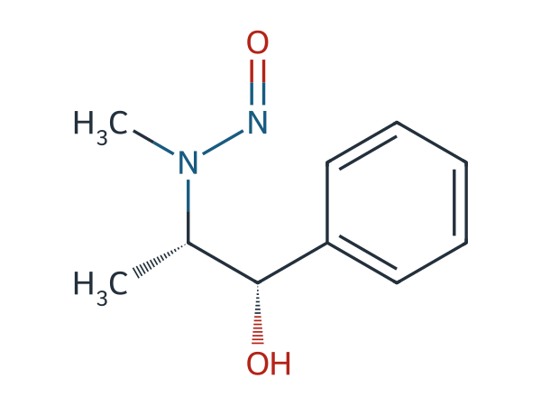 N-Nitroso Pseudoephedrine (N-Nitroso Ephedrine HCl EP Impurity B) chemical structure