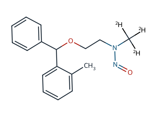 N-Nitroso N-Desmethyl Orphenadrine-d3 chemical structure