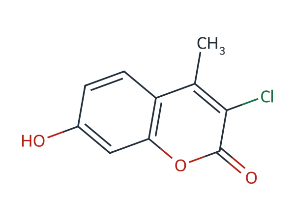 Coumaphos alcohol metabolite chemical structure