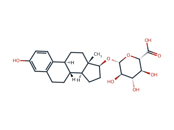 17β-Estradiol 17β-D-Glucuronide chemical structure