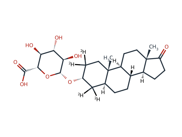 Androsterone Glucuronide-D4 chemical structure