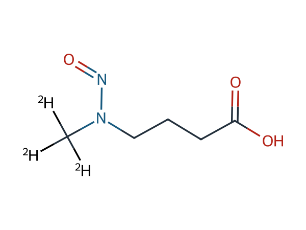 N-Nitroso-N-methyl-4-aminobutyric Acid-d3 chemical structure