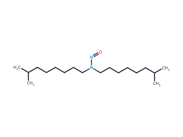 N-Nitroso-N,N-di-(7-methyloctyl)amine chemical structure
