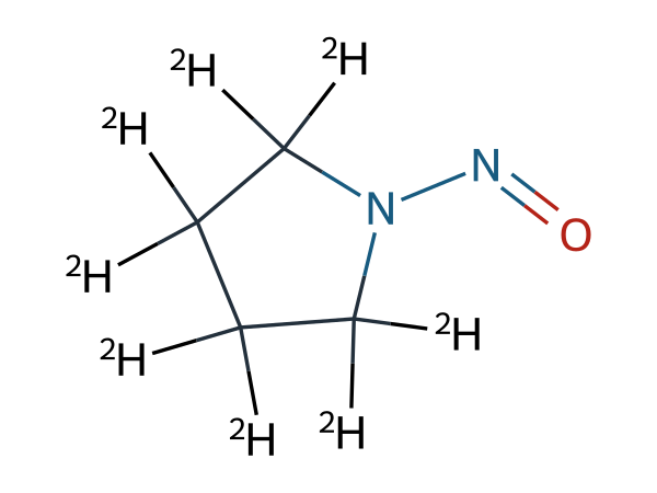 N-Nitrosopyrrolidine-d8 chemical structure