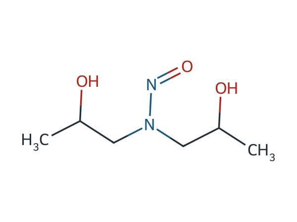 N-Nitrosobis(2-hydroxypropyl)amine chemical structure