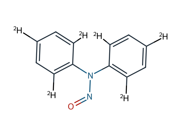 N-Nitrosodiphenyl-2,2',4,4',6,6'-d6-amine chemical structure