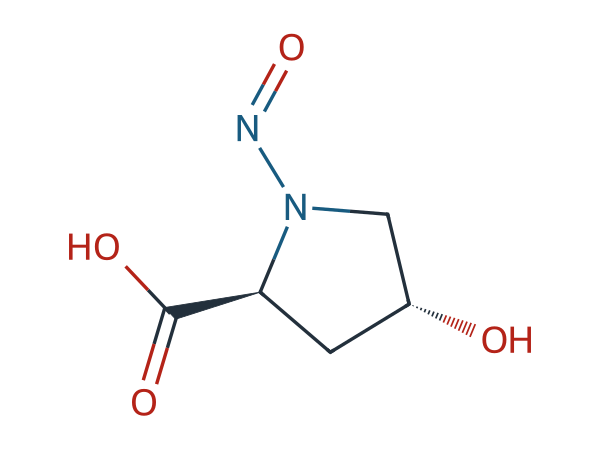 N-Nitroso-L-hydroxyproline chemical structure