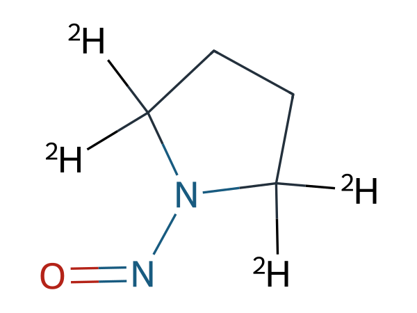 1-Nitrosopyrrolidine-d4 chemical structure